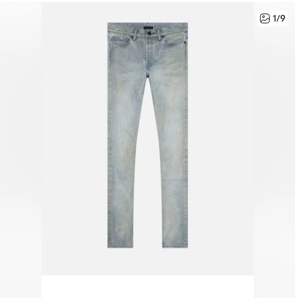 John Elliott Gray Skinny Jeans Cast 2 31w 9th Season Japanese Selvedge Denim♡